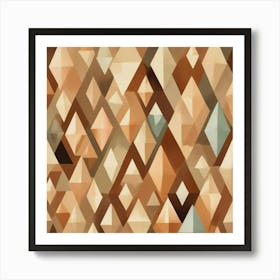 Abstract Geometric Pattern 39 Art Print