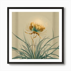 Chinese Flower 12 Art Print