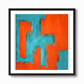 Abstract Painting 11 Art Print