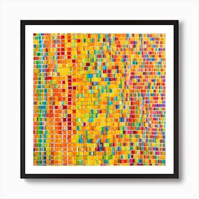 Mosaic Wall Art Print