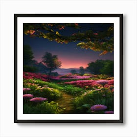 Fairy Garden Art Print