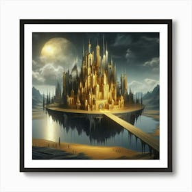 Fantasy City - Fantasy Stock Videos & Royalty-Free Footage Art Print