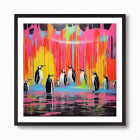 Penguins 5 Art Print