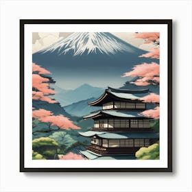 Mt Fuji 2 Art Print