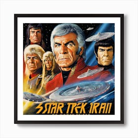 Star Trek Iranian Art Print