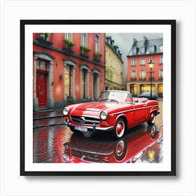 Car Art 70 Art Print