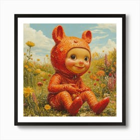 'Little Bear' Art Print