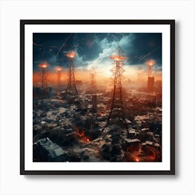 Apocalypse City Art Print