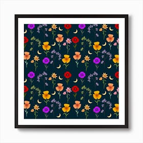 Delicate Florals Art Print