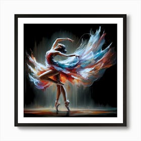 Ballerina 1 Art Print