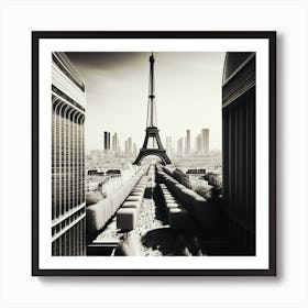 Paris Eiffel Tower 2 Art Print