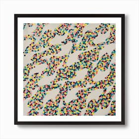 Confetti Fish Art Print