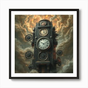 Clock Tower Art Print