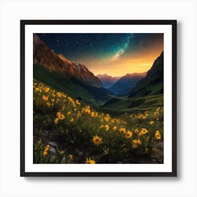 Milky Way Art Print