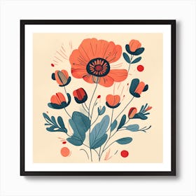 Flowers Art Print