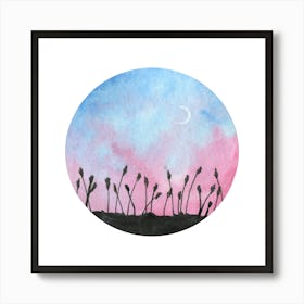 Field Of Grasses Art Print