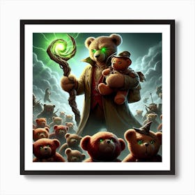 Teddy Bears 6 Art Print