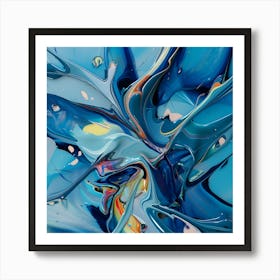 Abstract Painting 1 Art Print