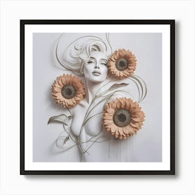 Marilyn Monroe 6 Art Print
