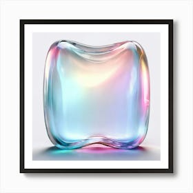 Glass Cube 1 Art Print