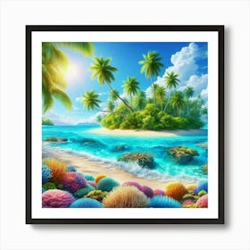 Coral Reef 4 Art Print