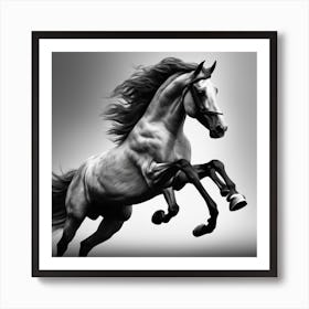 Horse Galloping 14 Art Print