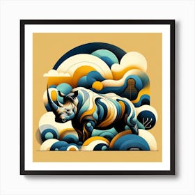 Contemporary Trends With An Animal Motif 01 Art Print