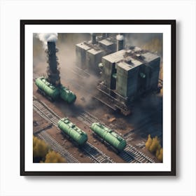 Industrial Scene Art Print