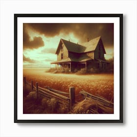 Haunted House 5 Art Print