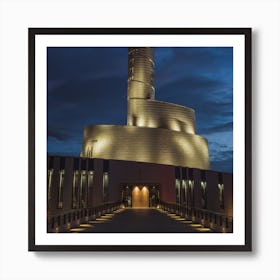 The Northern Lights Cathedral   Art Lasovsky Art Print