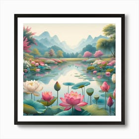 Chinese Art 438 Art Print