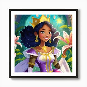 Princess Cinderella Art Print