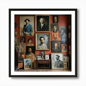 Portrait Of A Man Art Print