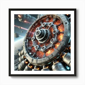 Graviton Annihilator Self Stabilization Array Art Print