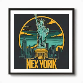 A Statue Of Liberty In New York Vector Design Il 1719923113 1 Poster