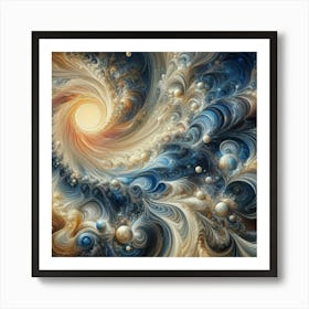 Fractal Painting Art Print