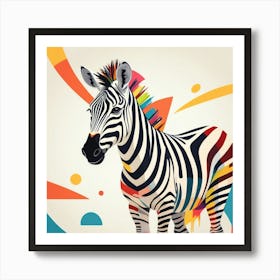 Zebra Art Print