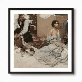 Couple 3 6 Art Print