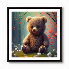 Teddy Bear 1 Art Print