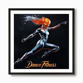 Dance Fitness Art Print