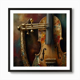 Saxophone 5 Art Print