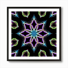 Psychedelic Pattern 13 Art Print