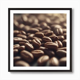 Coffee Beans 331 Art Print