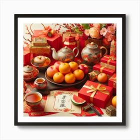 Chinese New Year 3 Art Print