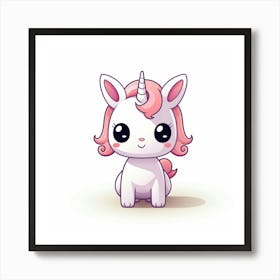 Cute Unicorn 317 Art Print