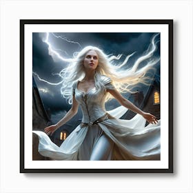 White Witch 2 Art Print