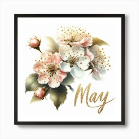 Lily of the Valley - May Birth Flower 1 Art Print