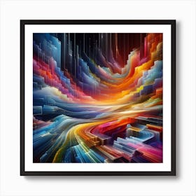 Abstract Painting Art Print