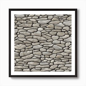 Stone Wall 7 Art Print