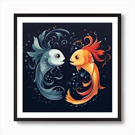 Koi Fish 4 Art Print